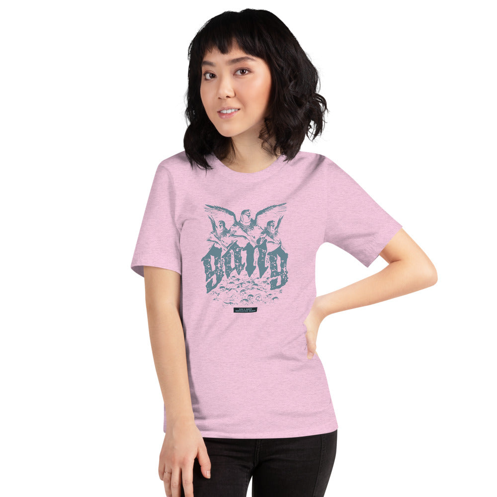 GANG T-Shirt - Front View - Heather Prism Lilac
