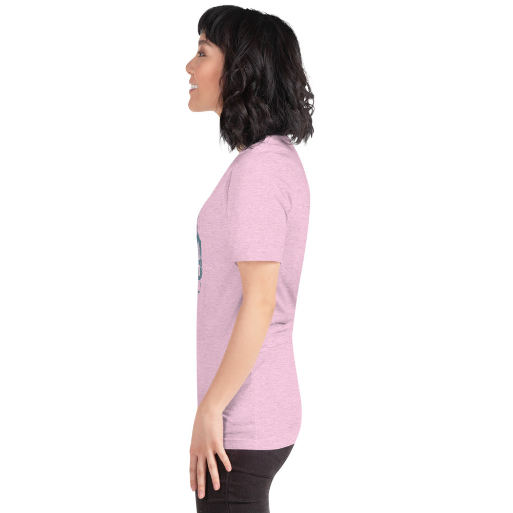 GANG T-Shirt - Left View - Heather Prism Lilac