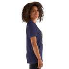 GOAT T-Shirt - Right View - Heather Midnight Navy