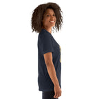 GOAT T-Shirt - Right View - Heather Navy