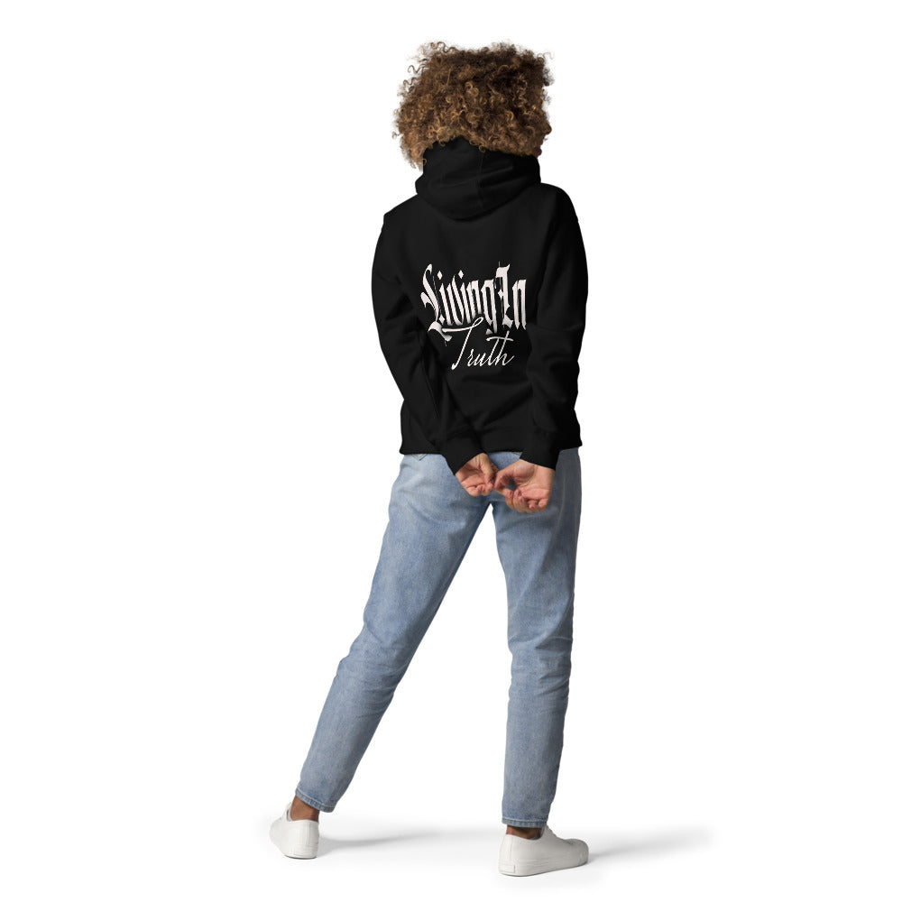 LIT Hoodie - Back View - Black