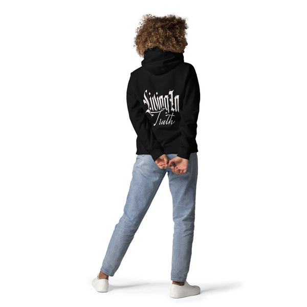 LIT Hoodie – Living in Truth Slogan Clothing – Christian Streetwear Hoodie – Faith Driven Unisex Apparel