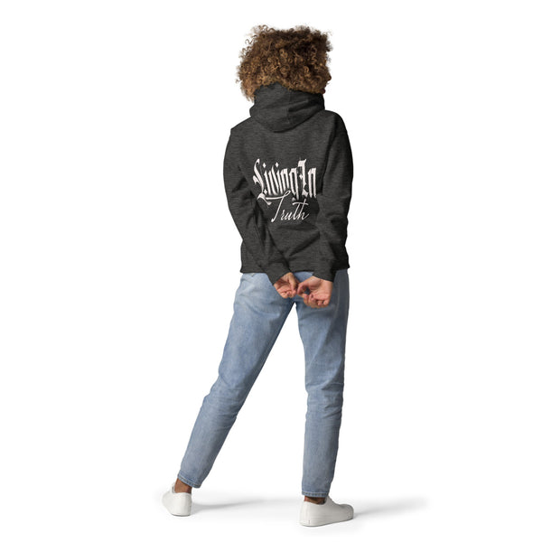 LIT Hoodie – Living in Truth Slogan Clothing – Christian Streetwear Hoodie – Faith Driven Unisex Apparel