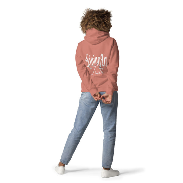 LIT Hoodie – Living in Truth Slogan Clothing – Christian Streetwear Hoodie – Faith Driven Unisex Apparel