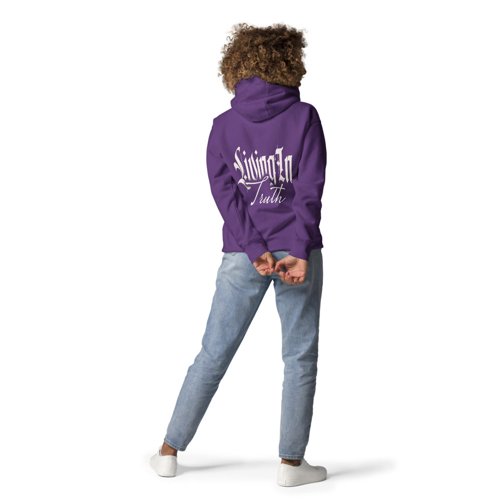 LIT Hoodie - Back View - Purple