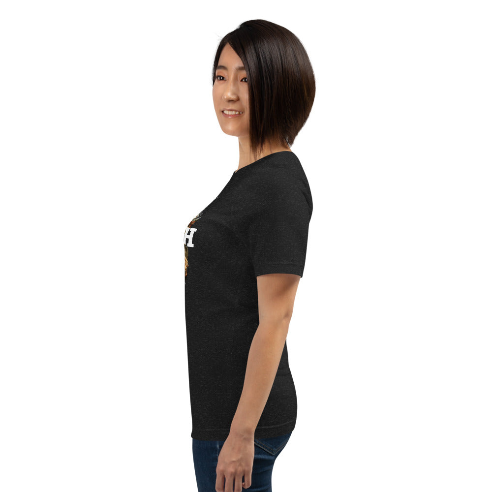 RICH T-Shirt - Left View - Black Heather