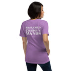 RICH T-Shirt - Back View - Heather Team Purple