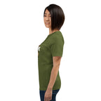 RICH T-Shirt - Left View - Olive