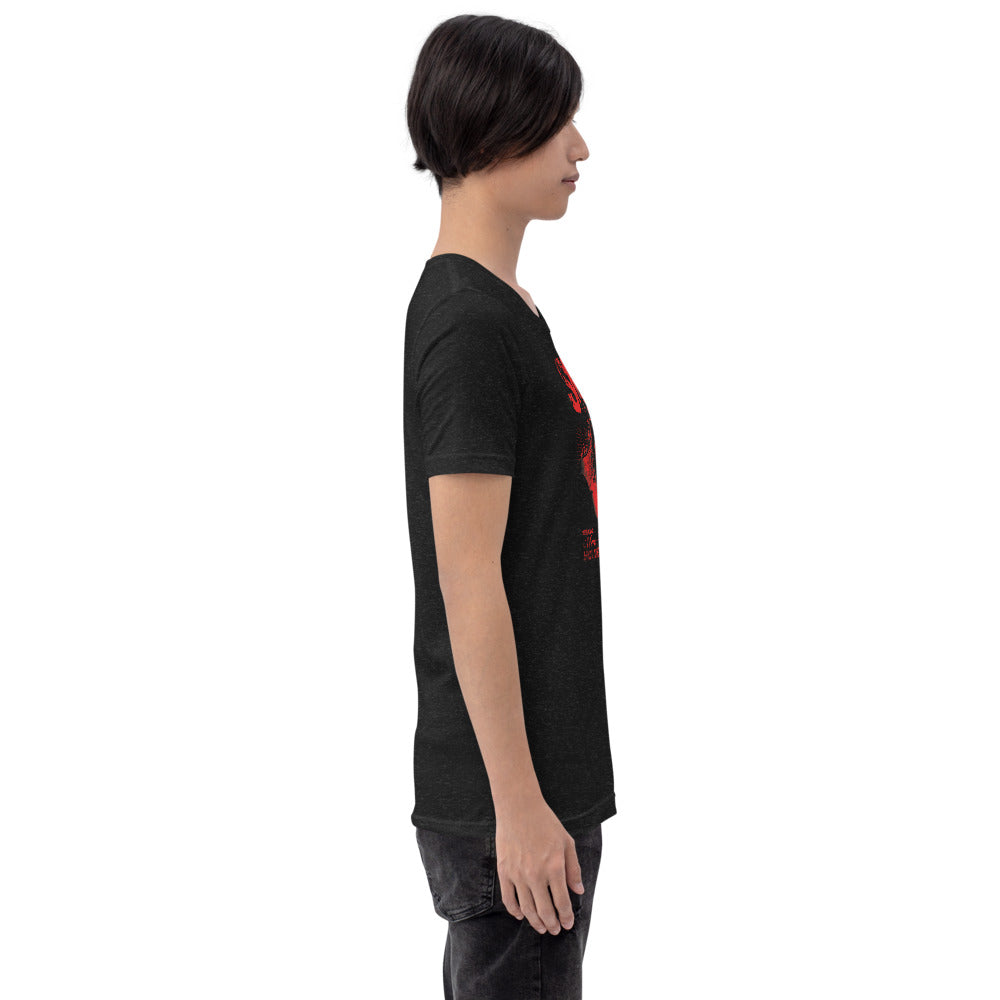SMH T-Shirt - Right View - Black Heather