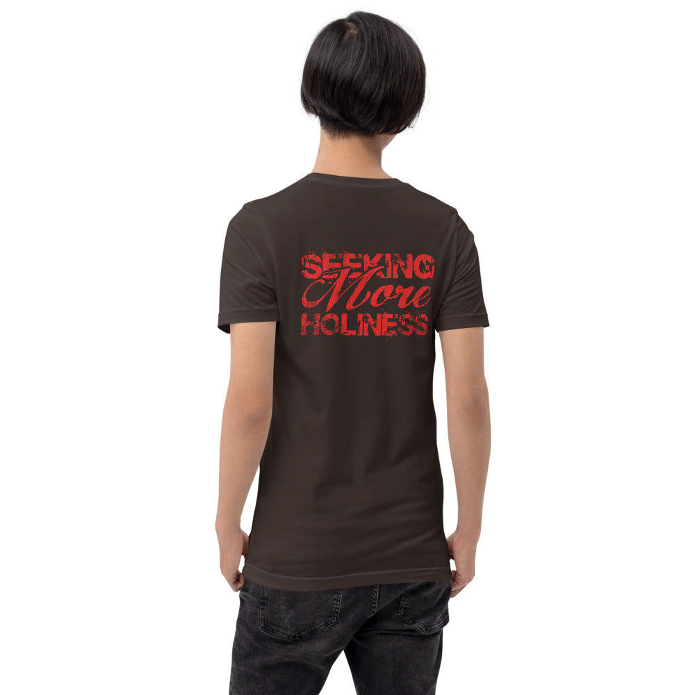 SMH T-Shirt - Back View - Brown