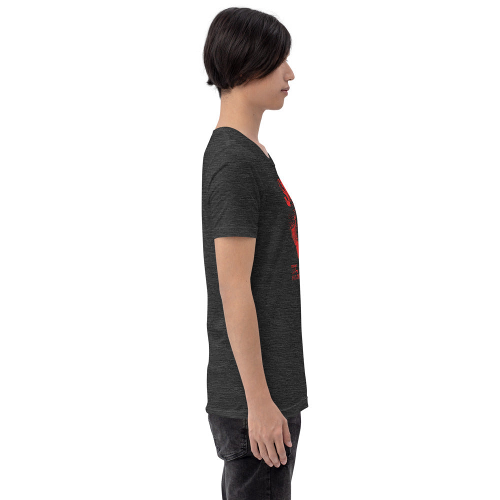 SMH T-Shirt - Right View - Dark Grey Heather