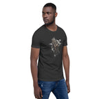 THUG T-Shirt - Right Front View - Dark Grey