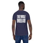 THUG T-Shirt - Back View - Heather Midnight Navy
