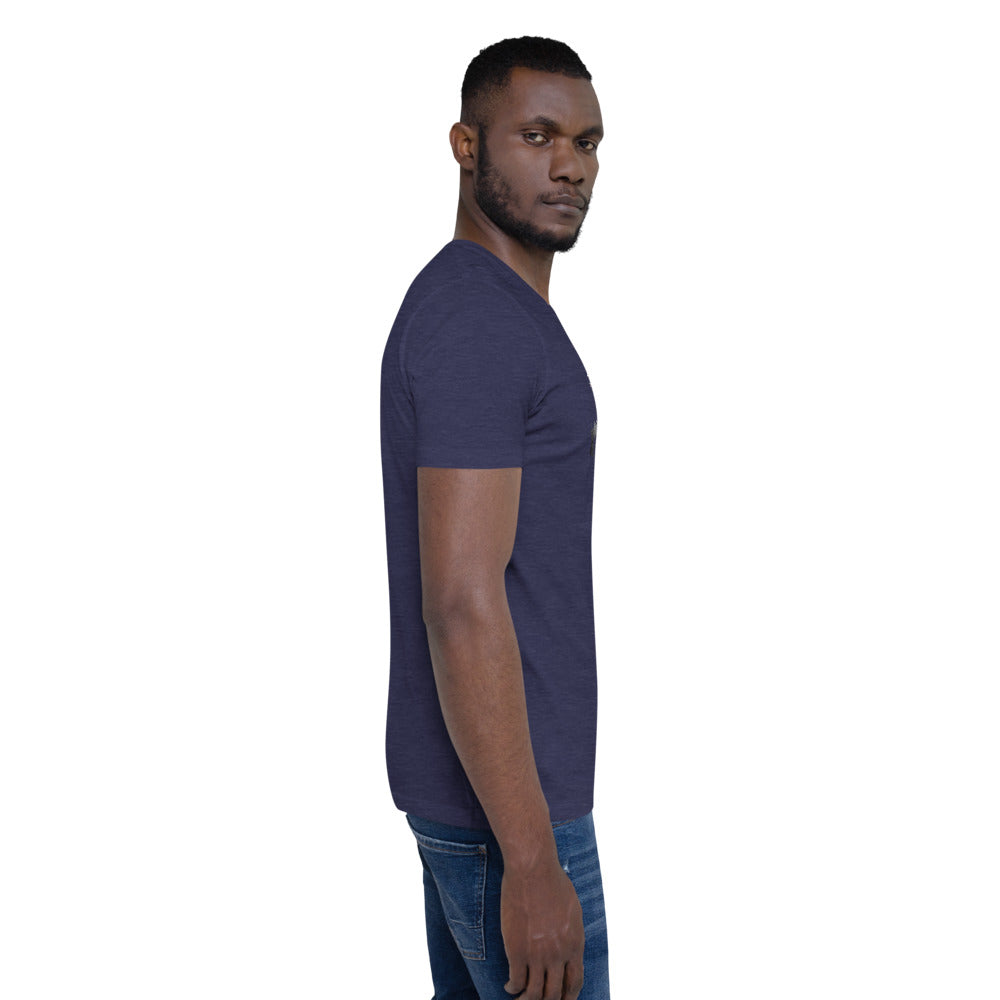THUG T-Shirt - Right View - Heather Midnight Navy